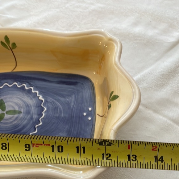Italian Hand Painted Casserole Dish - Picture 11 of 13